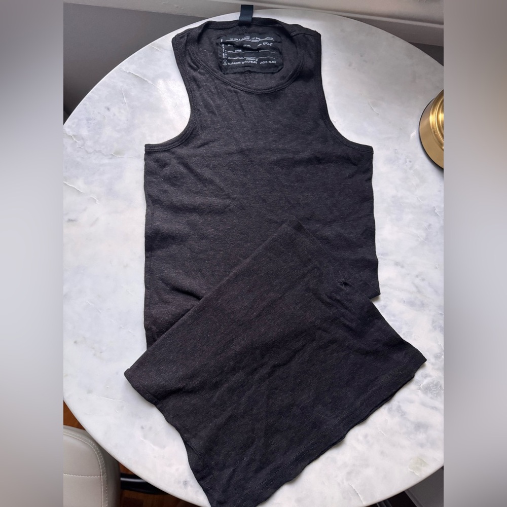 All Saints Black Tank Top - Picture 4 of 5